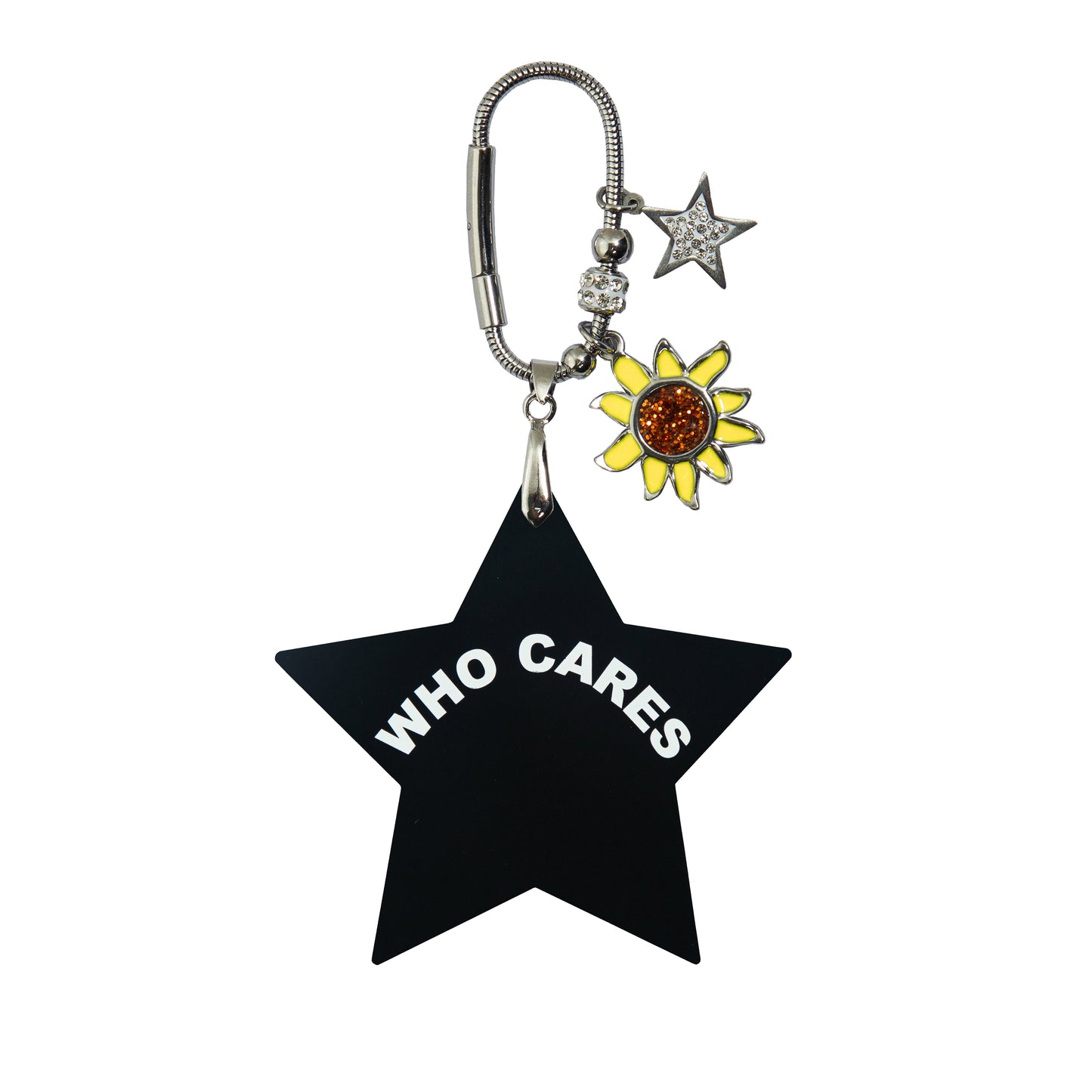 Who Cares Bag Charm Red