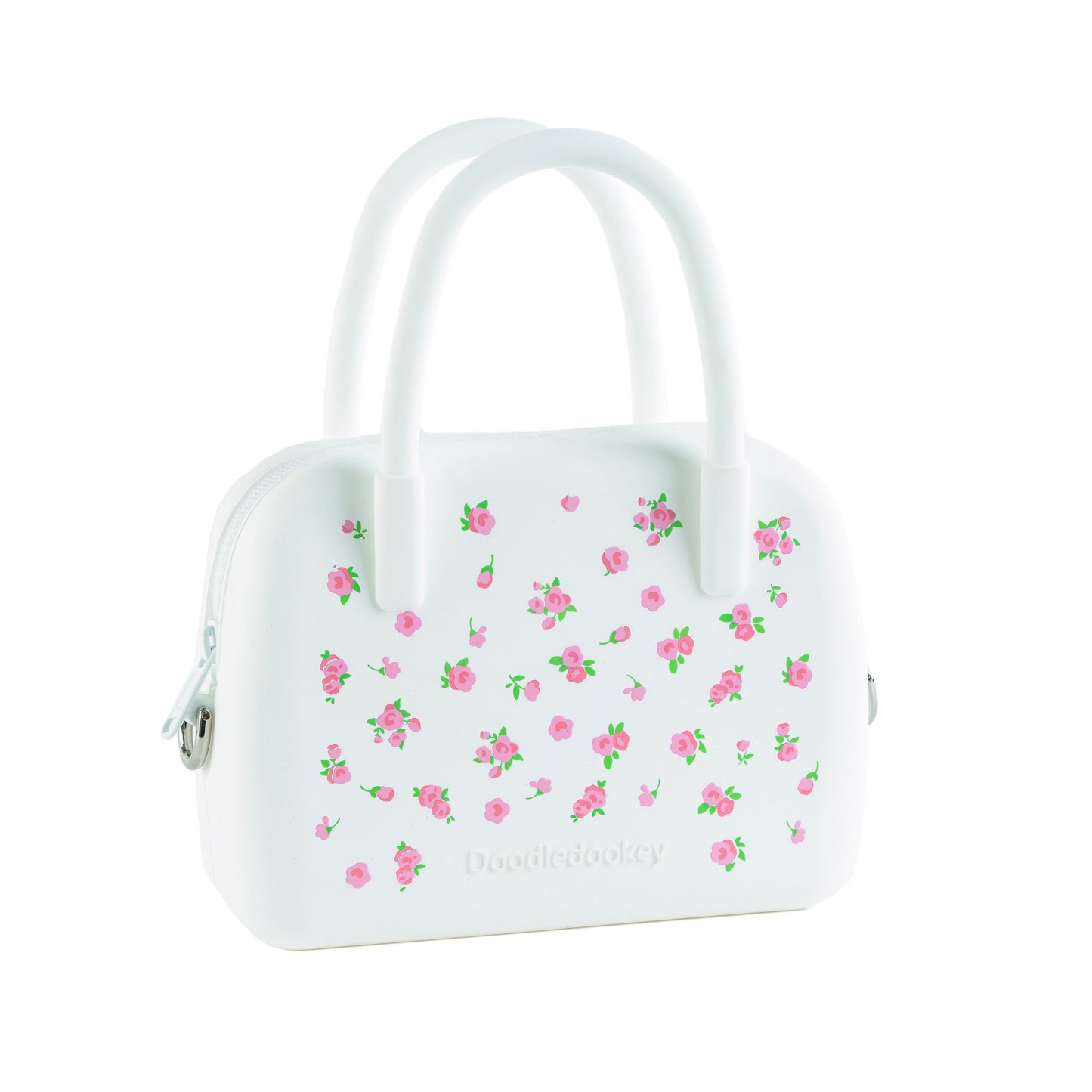 Silicone Floral Bag Gray