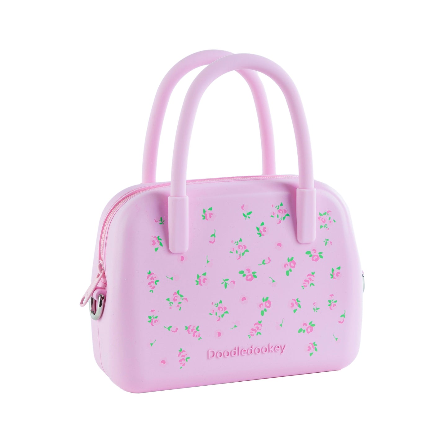 Silicone Floral Bag Gray