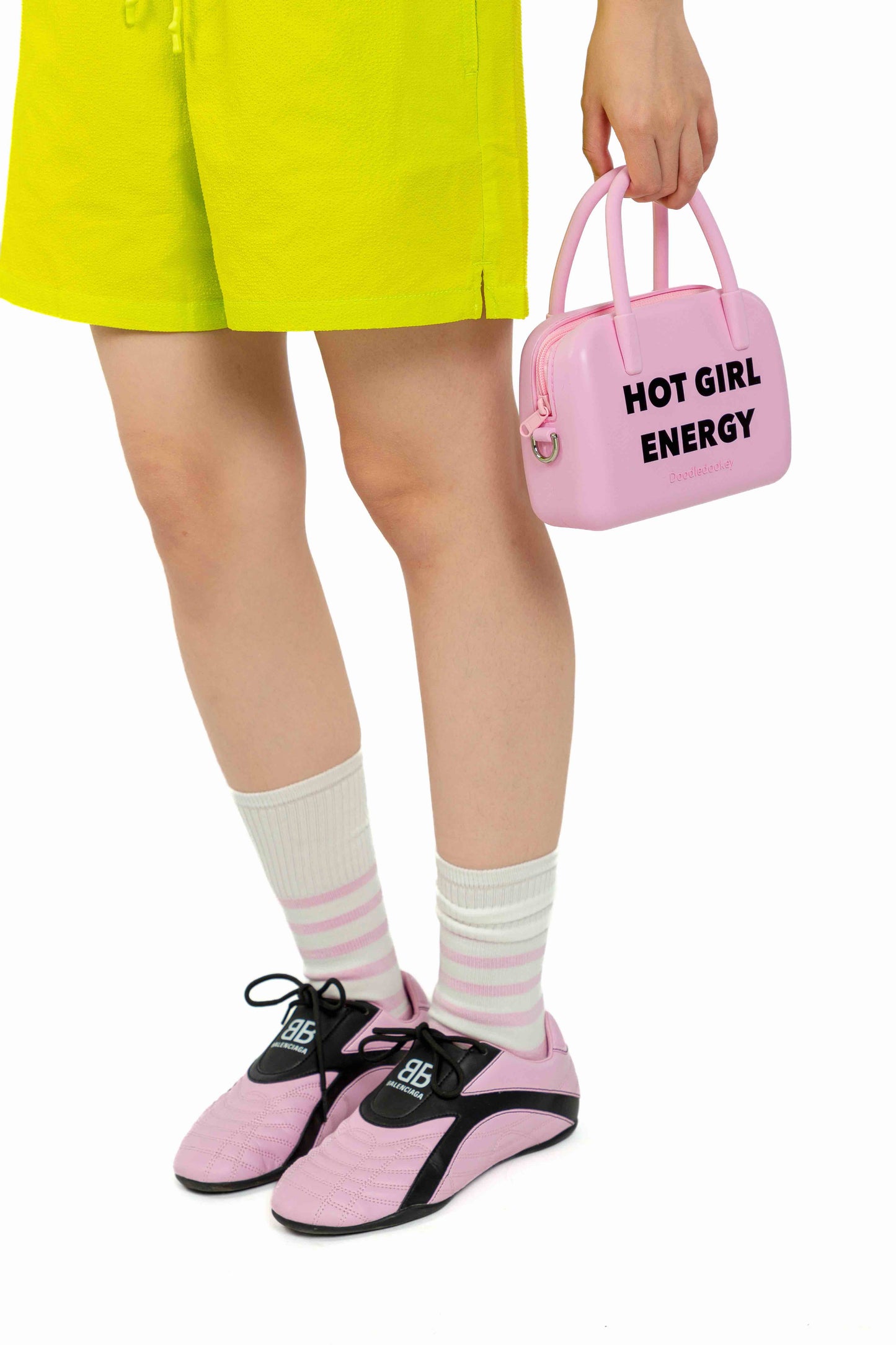 Silicone Hot Girl Bag Baby Pink