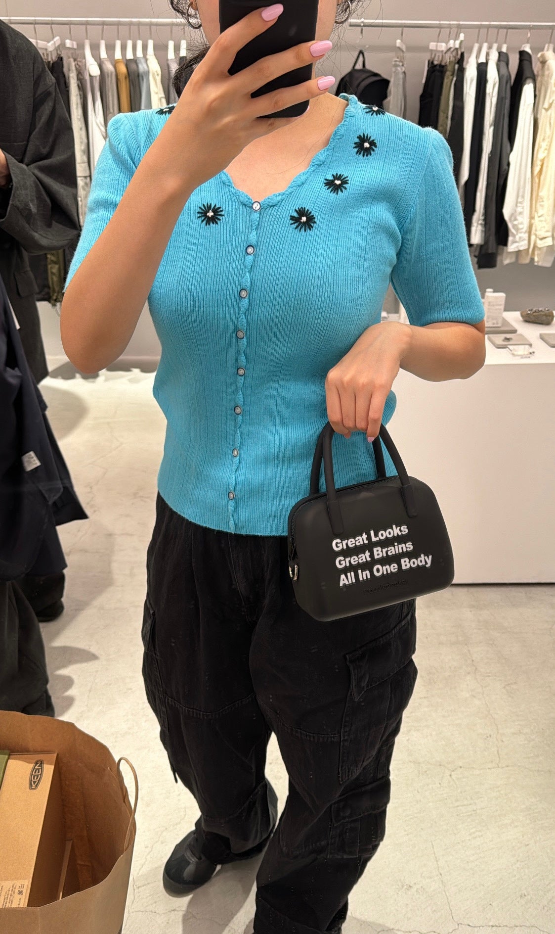 Silicone Narcissist Bag Black