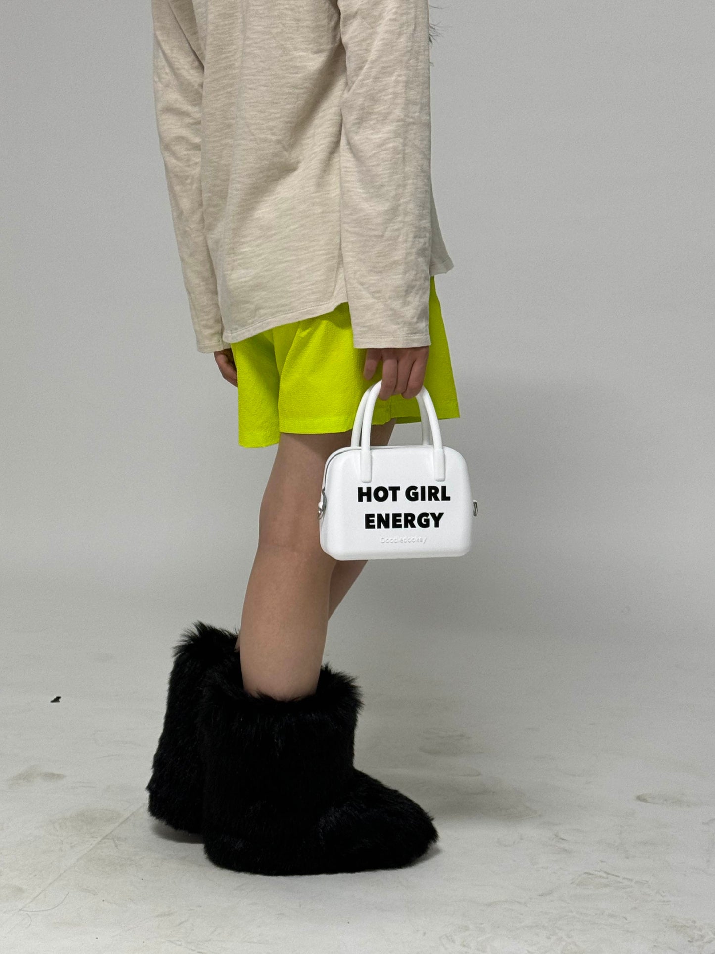 Silicone Hot Girl Bag White